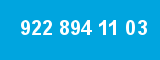 922 894 11 03